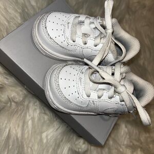 White Toddler 4c Nike Air Force 1